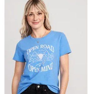 Old Navy EveryWear Slub-Knit Graphic Tee - NWT